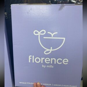 Hand held Mirror Florence by Mills pet free smoke free home